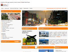 Tablet Screenshot of goltour.com.br